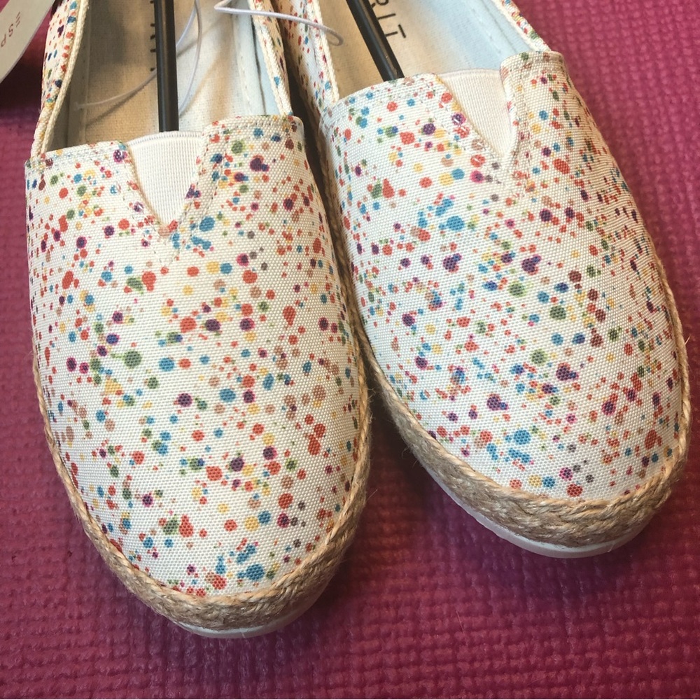 🌸 Esprit Espadrille Style Slip On Sneaker 🌸 - Picture 11 of 16